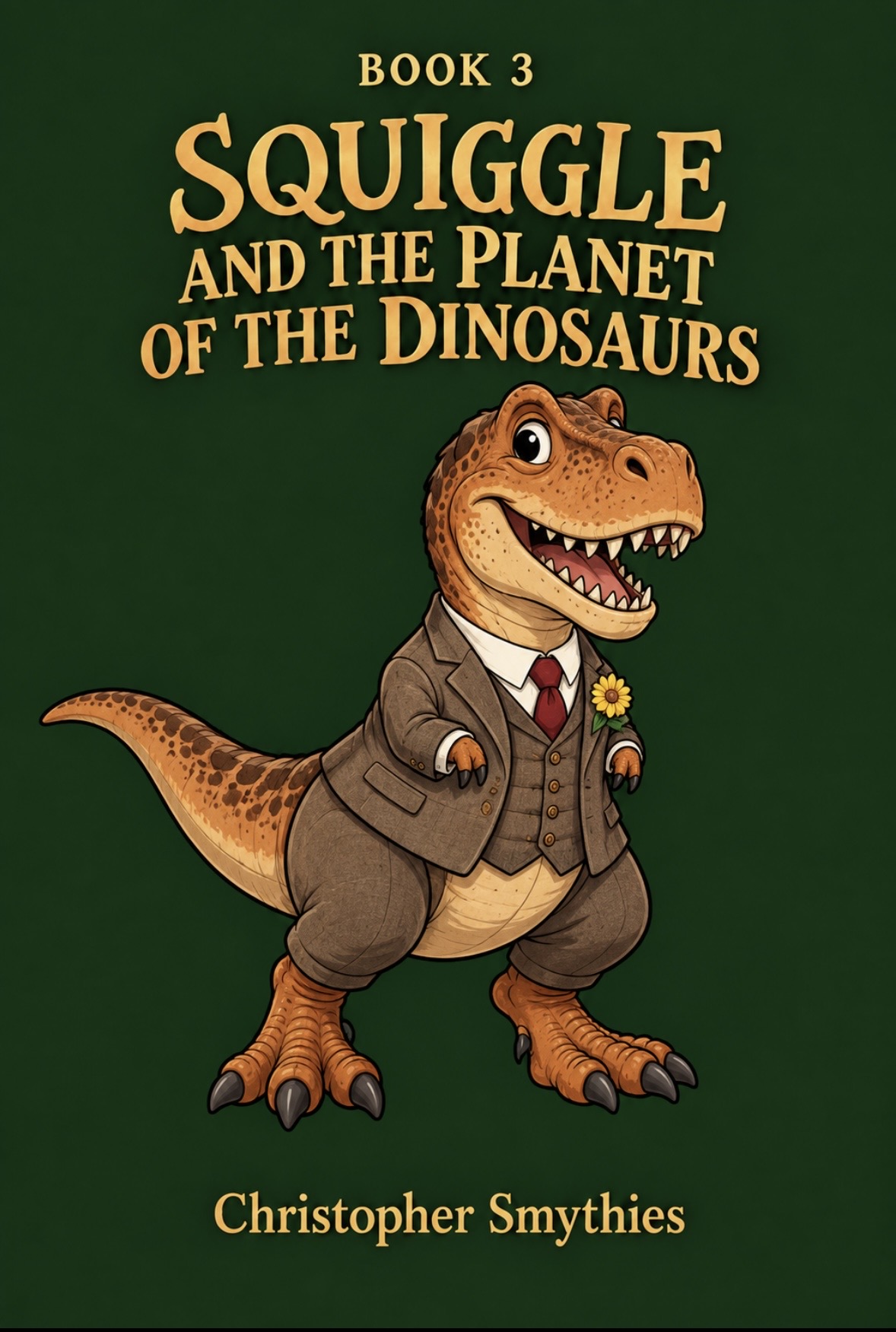Cover of Squiggle and the Planet of the Dinosaurs